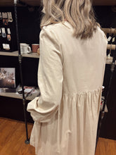 Load image into Gallery viewer, Bradley Bow Accent Cream Corduroy Mini Dress