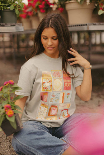 Spring Match Box Graphic Tee (S-3XL)