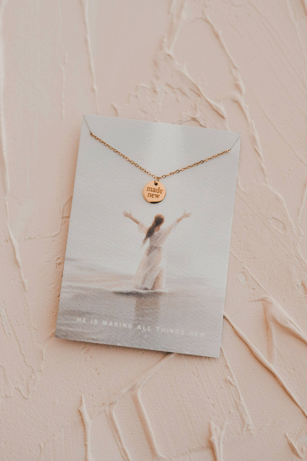 Made New Disc Necklace | Christian Jewelry