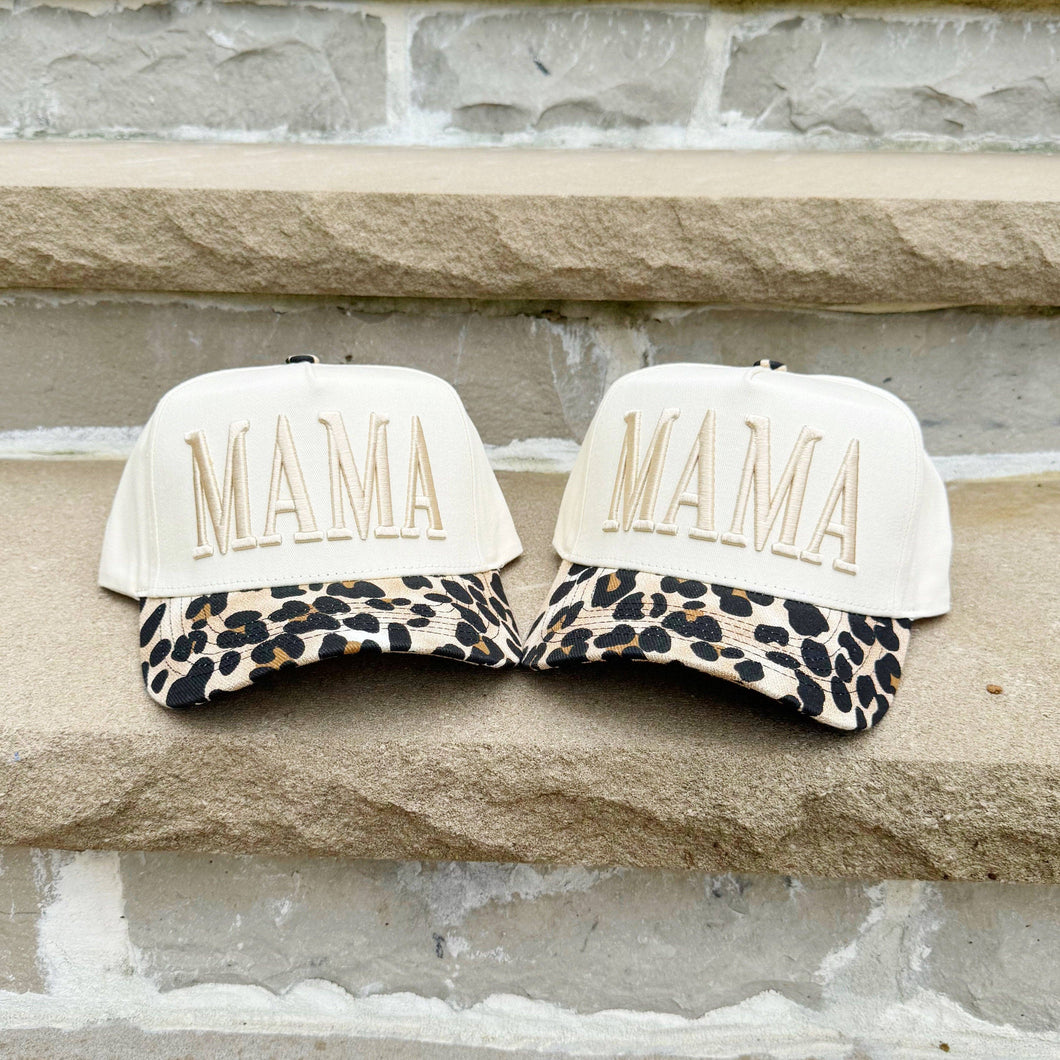 Leopard MAMA Hat
