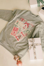 Load image into Gallery viewer, Christmas Post Card  Graphic Sweatshirt (S-3XL)
