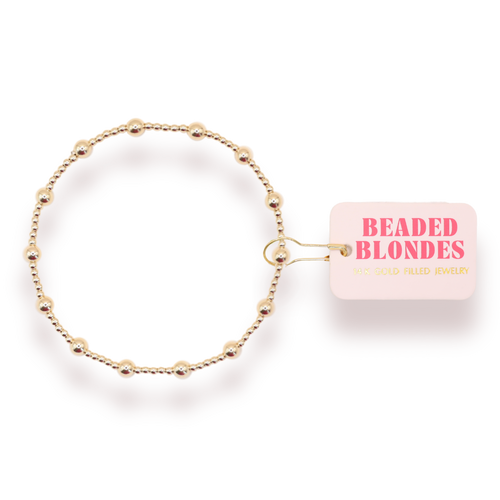 June Bracelet in Gold: Standard 6.75 inch