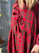 Load image into Gallery viewer, HOLIDAY DARLING PLAID DRESS