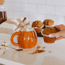 Load image into Gallery viewer, Orange Pumpkin Coffee Mug