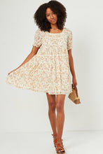 Load image into Gallery viewer, Alex Floral Dress in Vanilla (S-3XL)