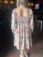 Load image into Gallery viewer, Layla Floral Dress in Taupe (S-3XL)