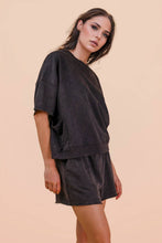 Load image into Gallery viewer, Chelsea Mineral Washed Set in Black (S-3XL)