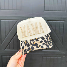 Load image into Gallery viewer, Leopard MAMA Hat