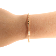 Load image into Gallery viewer, Leah Bracelet in Gold: Standard 6.75 inch