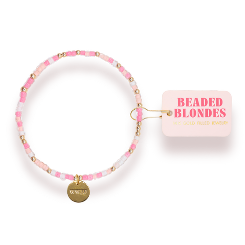 WWJD Charm Sprinkle Bracelet: Standard 6.75 inch