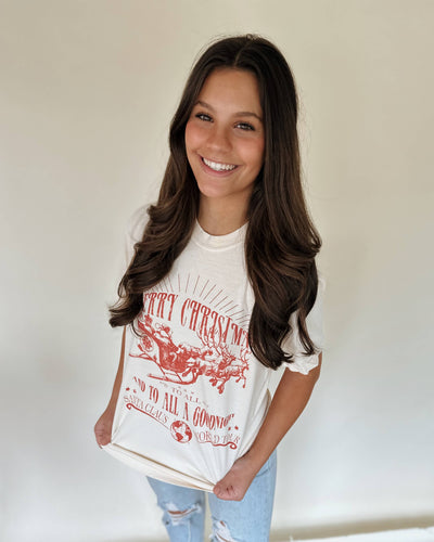 Merry Christmas to all.... Santa World Tour Graphic Tee (S-3XL)