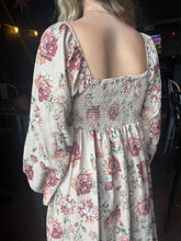 Load image into Gallery viewer, Layla Floral Dress in Taupe (S-3XL)