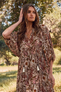Allie Bohemian Floral Maxi Dress (S-3XL)