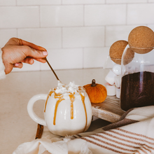 Load image into Gallery viewer, Cream Pumpkin Coffee Mug