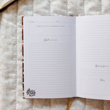 Load image into Gallery viewer, Dwell in the Word Journal - Burgundy Blooms