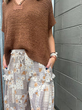 Load image into Gallery viewer, Emmaline Patchwork Print Wide Leg Pants (S-XL)