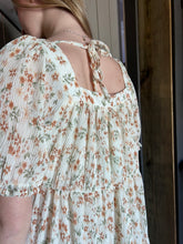 Load image into Gallery viewer, Alex Floral Dress in Vanilla (S-3XL)