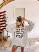 Load image into Gallery viewer, Good day sweatshirt - ash gray (S-3XL)