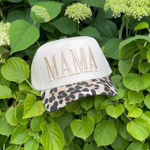 Load image into Gallery viewer, Leopard MAMA Hat