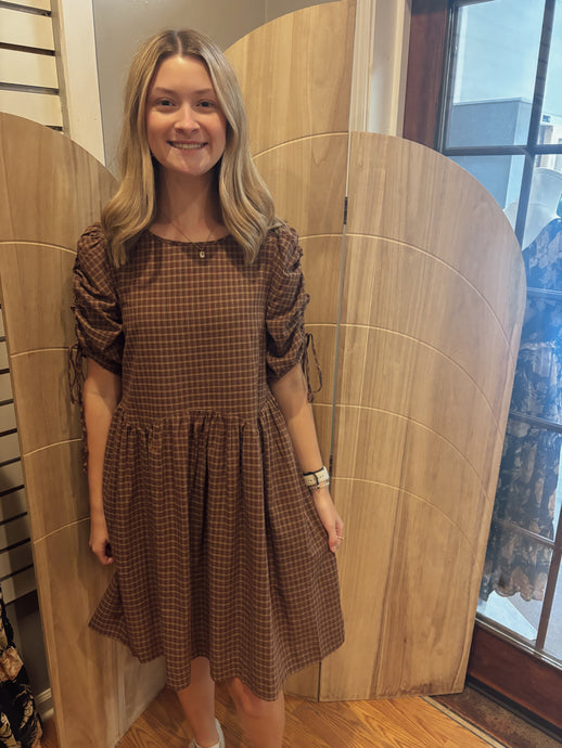 Graham Plaid Dress (S-XL)