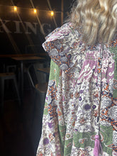 Load image into Gallery viewer, Evergreen Patchwork Blouse Top