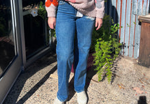 Load image into Gallery viewer, Shana High Waist Straight Leg Denim in Medium Wash