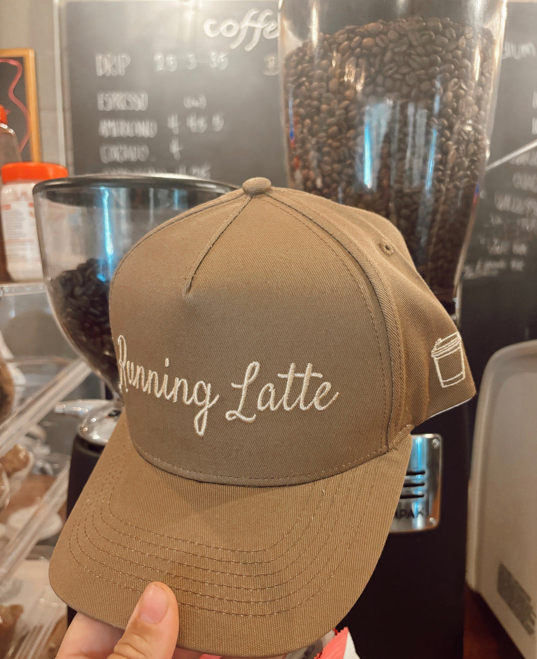 Running Latte Trucker Hat