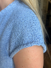 Load image into Gallery viewer, TEXTURED CAP SLEEVE SWEATER VEST