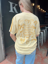 Load image into Gallery viewer, Before All Things Yellow Bow Tee (S-3XL)