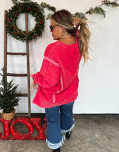 Load image into Gallery viewer, Merry Exposed Seam Pullover (XS-3XL)