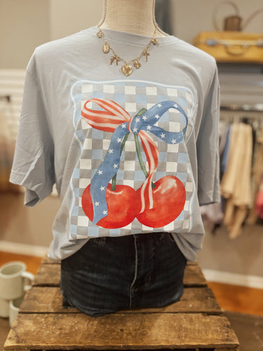 Cherry Patriotic Tee (S-3XL)