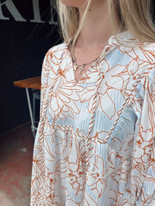 Tori Toffee Dress (S-2XL)