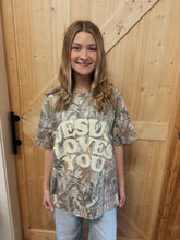 Load image into Gallery viewer, Jesus Loves You Camo Tee (S-2XL)