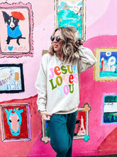 Load image into Gallery viewer, *PREORDER* Jesus Loves You Sweatshirt (S-3XL)