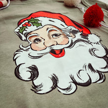 Load image into Gallery viewer, Vintage Santa Long Sleeve Tee (S-3XL)