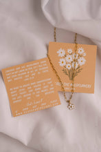 Load image into Gallery viewer, Consider The Wildflowers Charm Necklace I Christian Jewelry