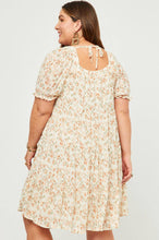 Load image into Gallery viewer, Alex Floral Dress in Vanilla (S-3XL)