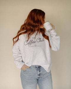 The Coffee Club Graphic Sweatshirt (S-3XL)