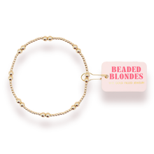 Load image into Gallery viewer, Leah Bracelet in Gold: Standard 6.75 inch