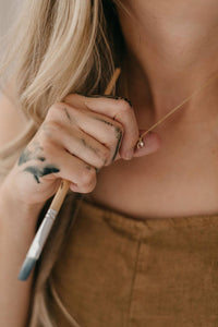 In the Valley | Christian Necklace Gift | Psalm 23:4: 18"
