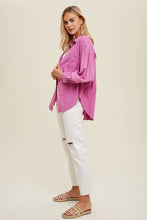 Load image into Gallery viewer, Cotton Balloon Sleeve Button Down