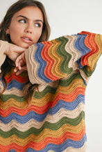 Load image into Gallery viewer, Wavy Baby Color Block Sweater