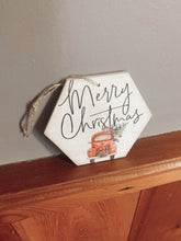 Load image into Gallery viewer, Honeycomb Wooden Ornaments (5 Designs)