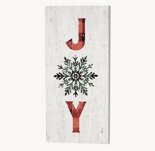 Joy Snowflake Sign